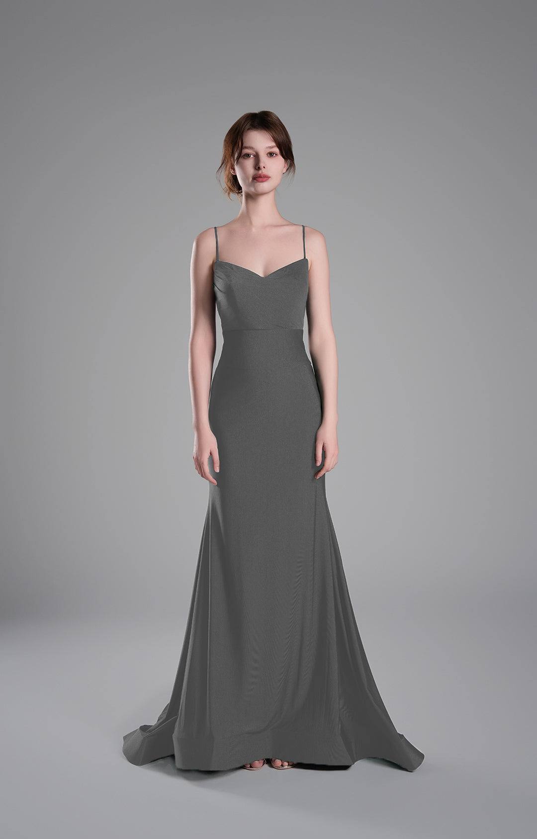 Spaghettiträger, gerafftes Oberteil, Schnürkleider