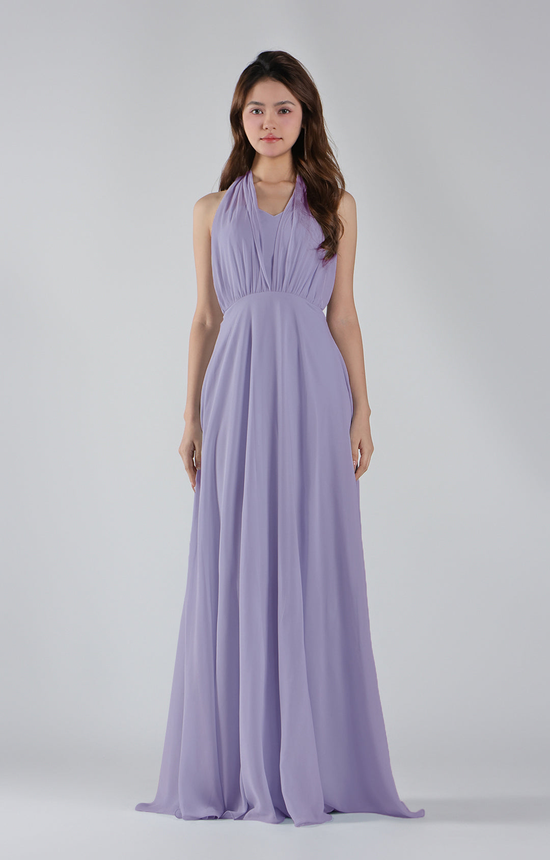 Sweetheart Neck Chiffon Convertible Multi-Way Dresses