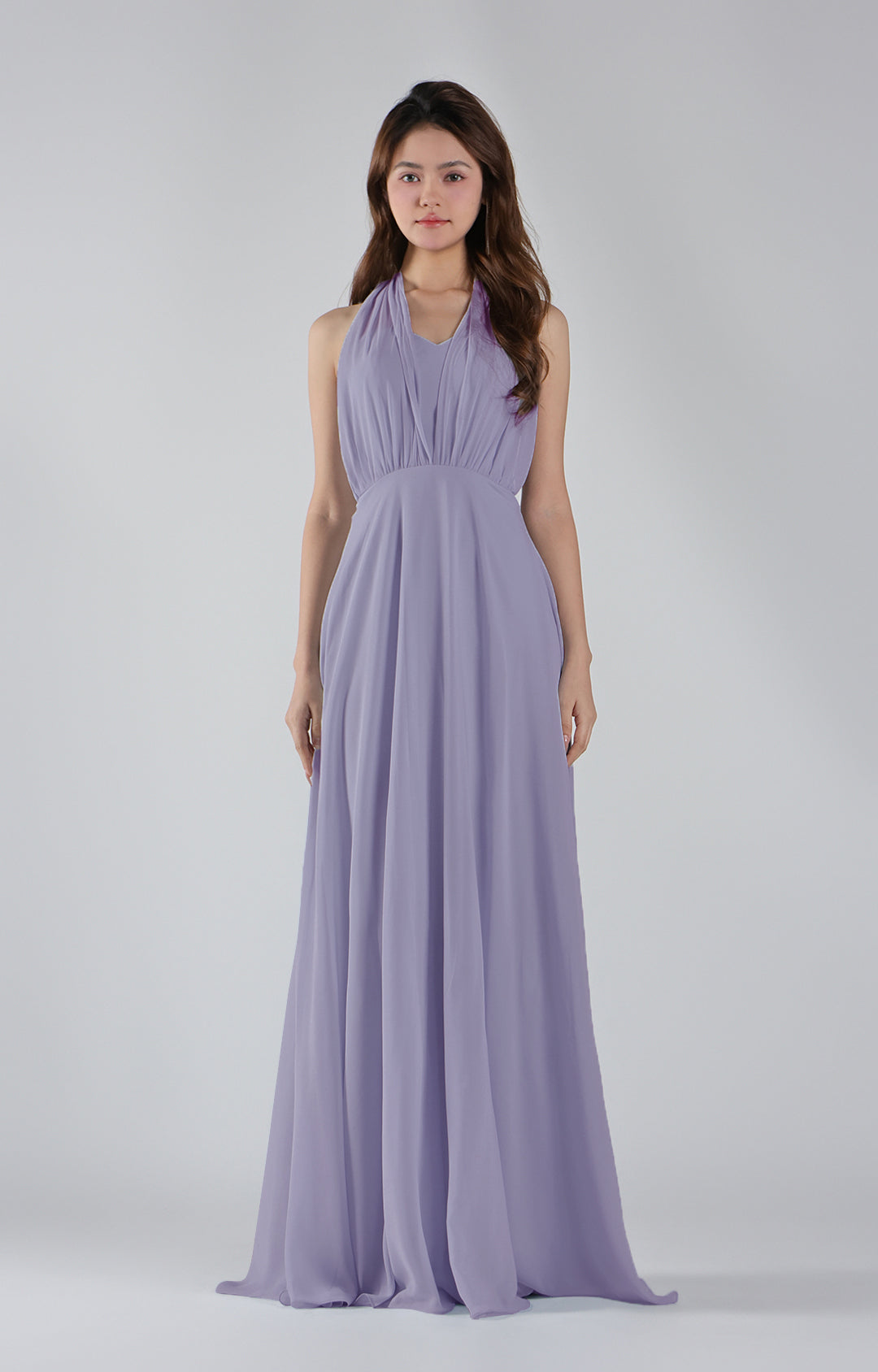 Sweetheart Neck Chiffon Convertible Multi-Way Dresses