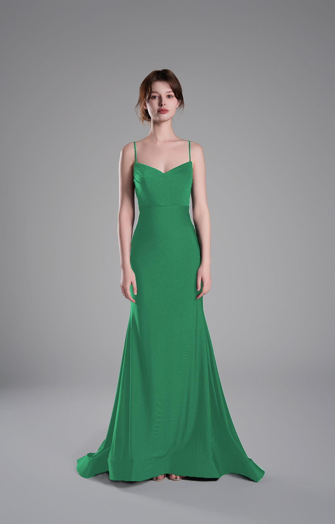 Spaghettiträger, gerafftes Oberteil, Schnürkleider