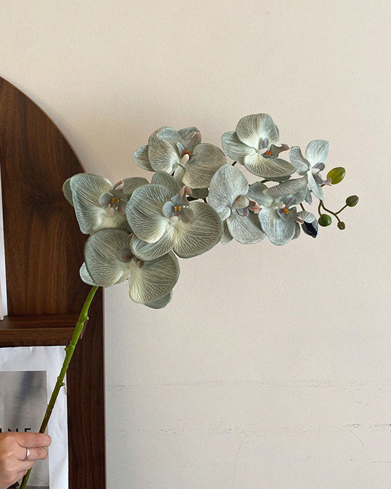 7Pcs Künstliche Phalaenopsis Blume Hochzeit Tisch Bouquet Dekoration