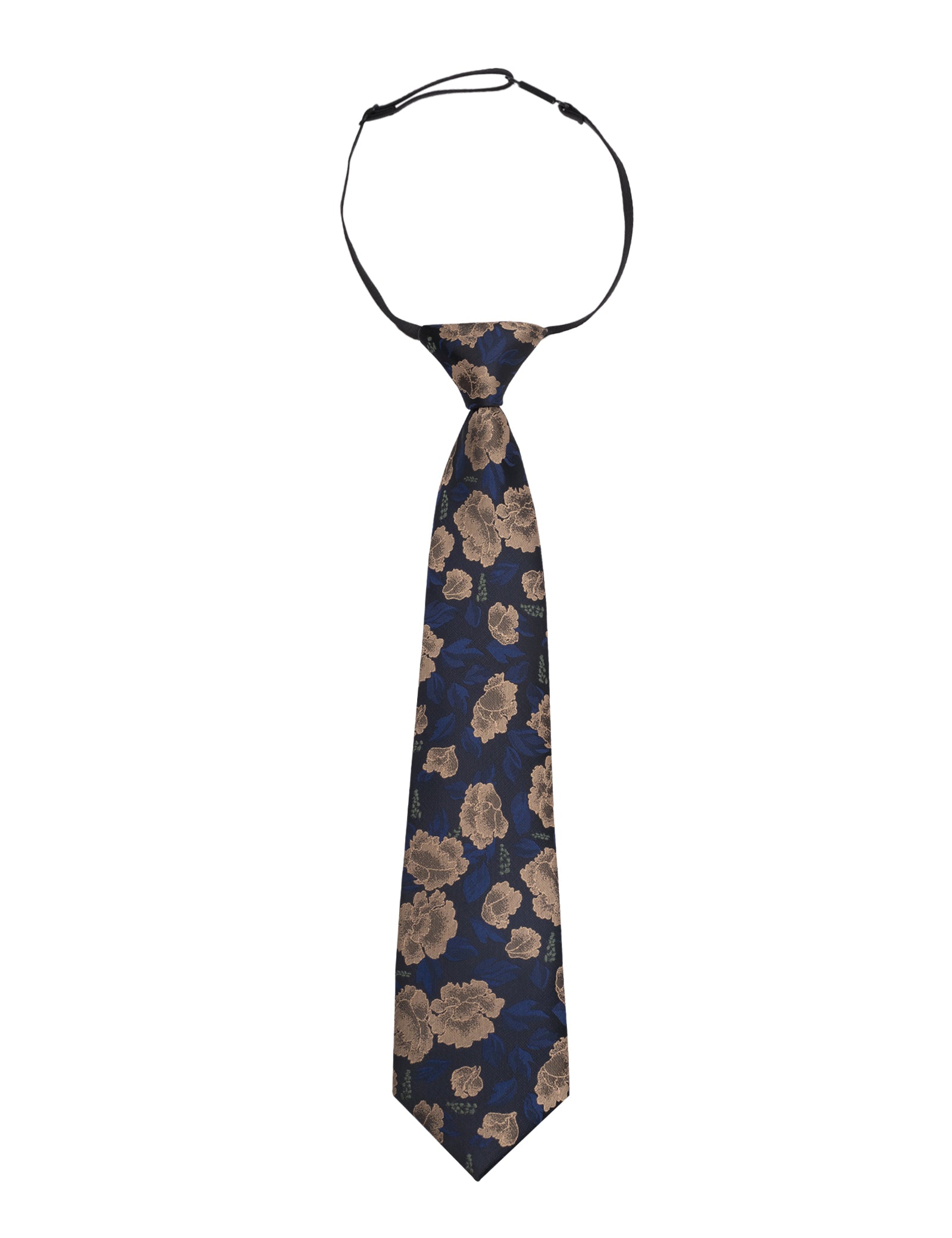 Boys 13inches Length Flower Pattern Neckties-065