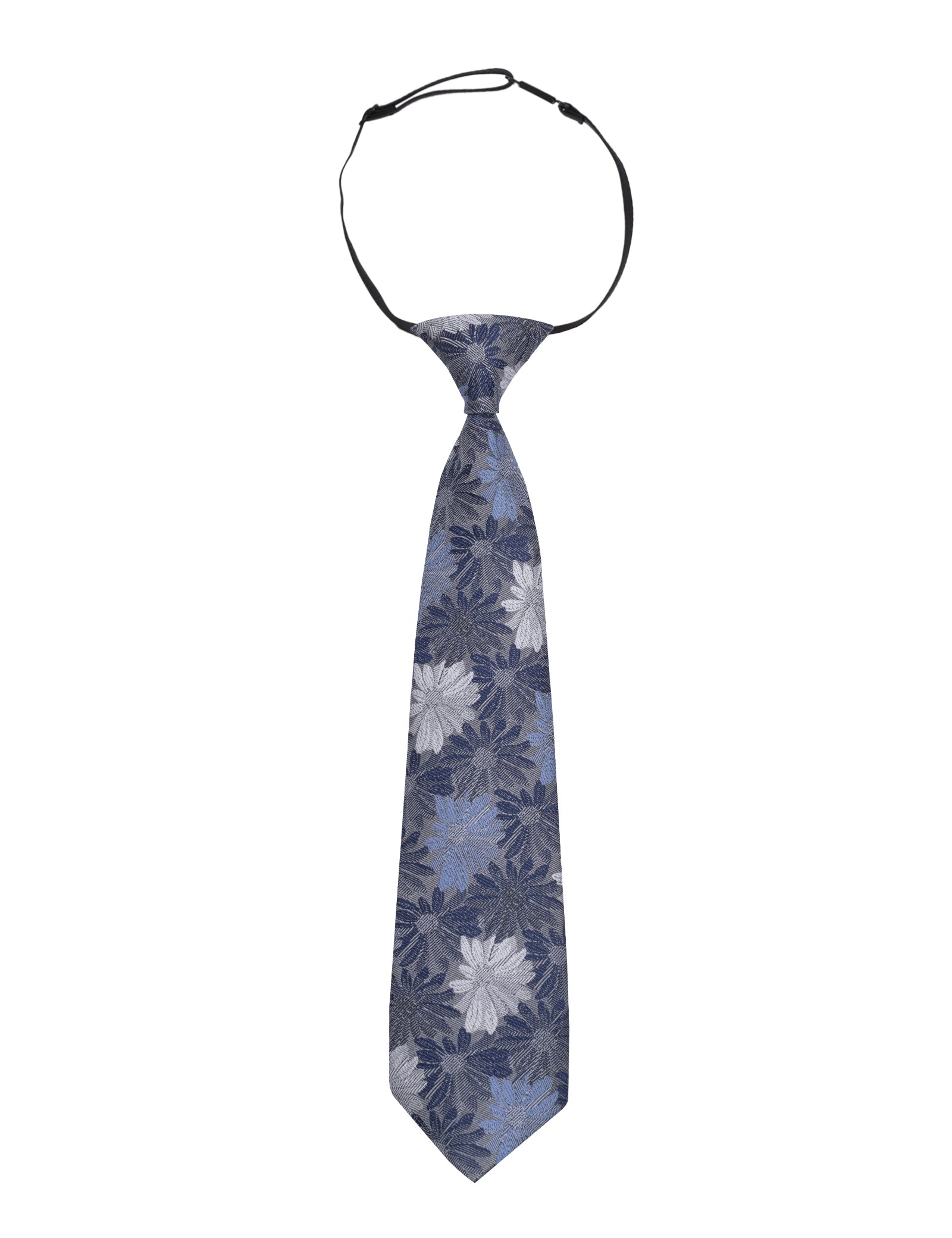 Boys 13inches Length Flower Pattern Neckties-065