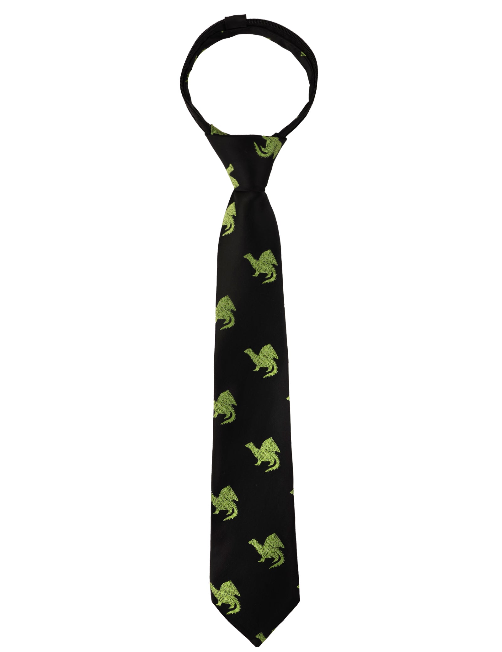 Toddler Printed Fun Novelty Woven Stripe Solid Neckties for Kids-068