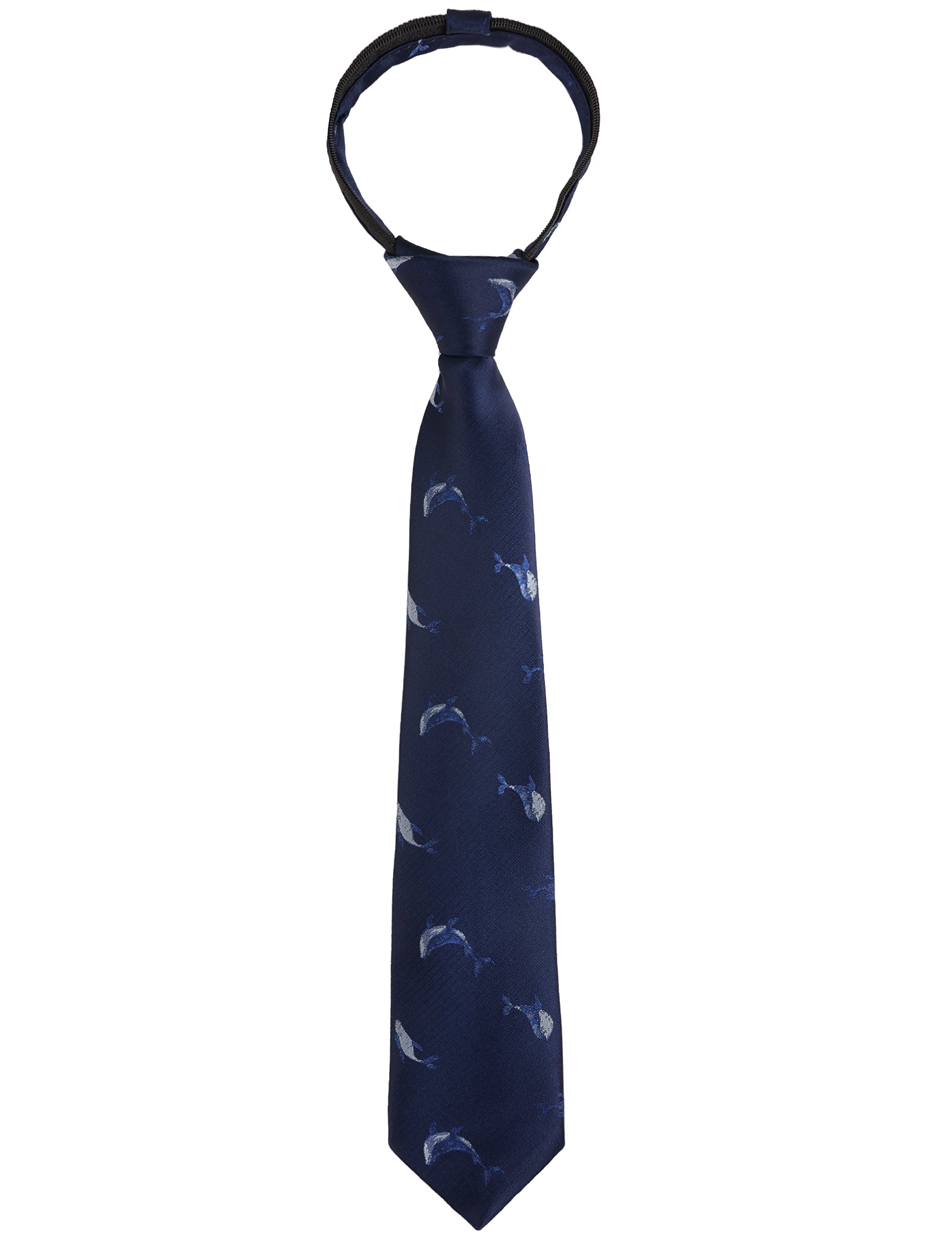 Toddler Printed Fun Novelty Woven Stripe Solid Neckties for Kids-068