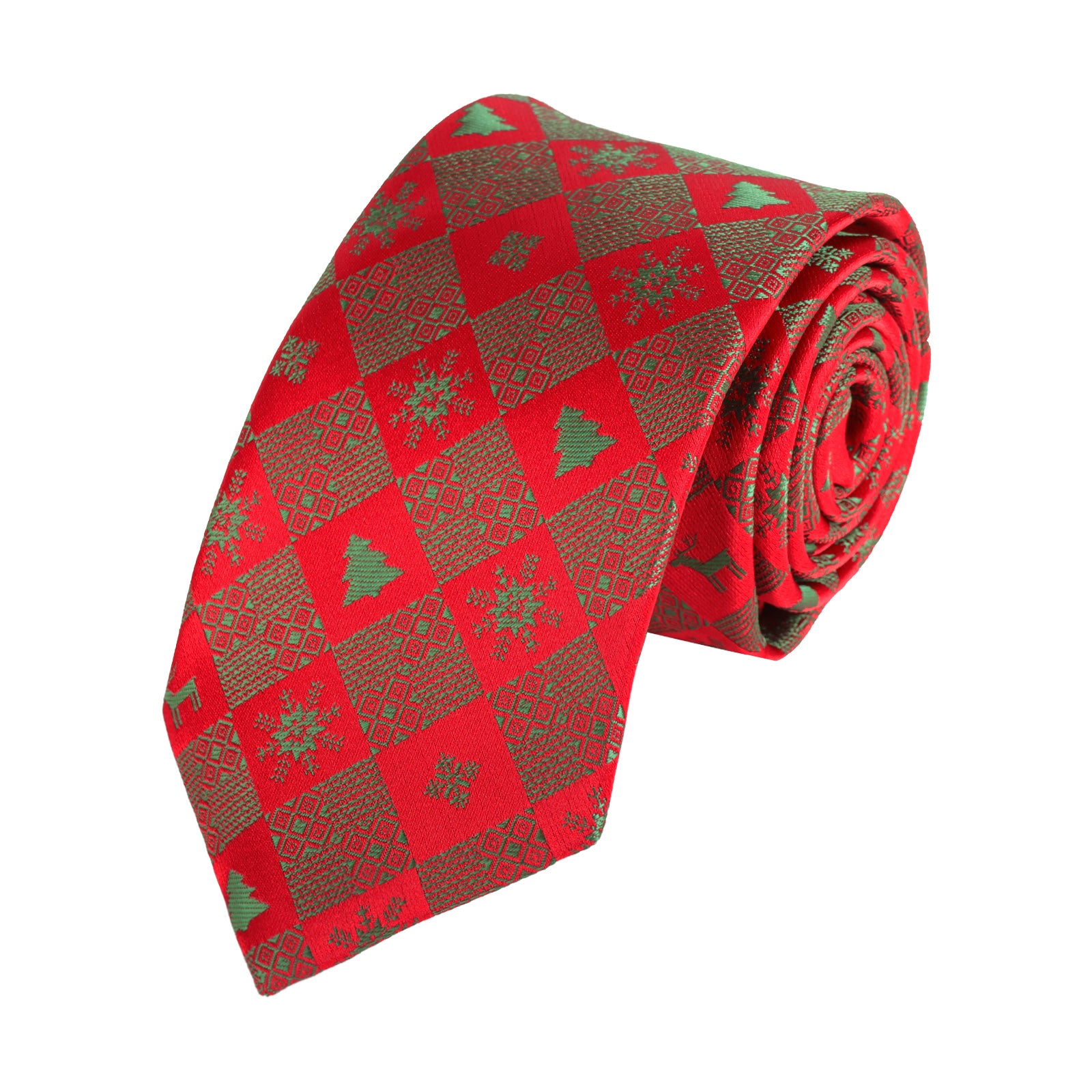 Men's Christmas Series Neckties Regular Size-075