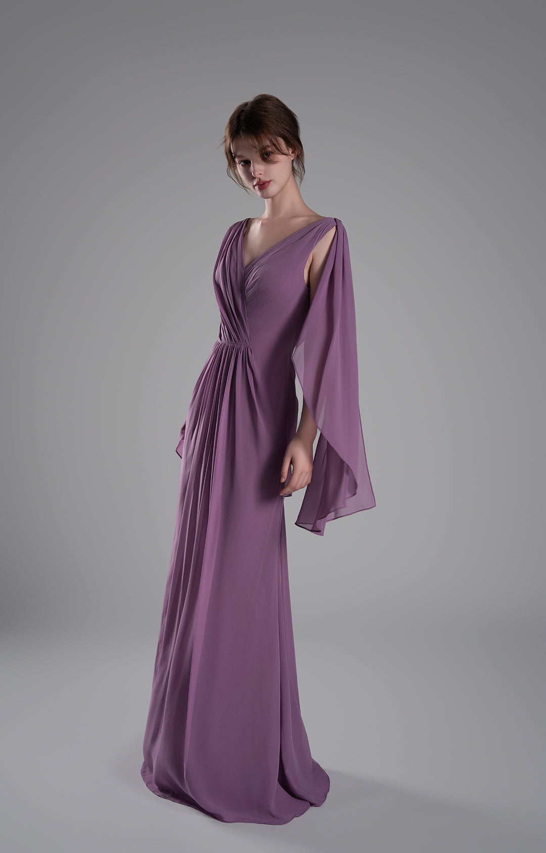 Perugia Drape Neck Pleated Dress Perugia Drape Neck Pleated Dress