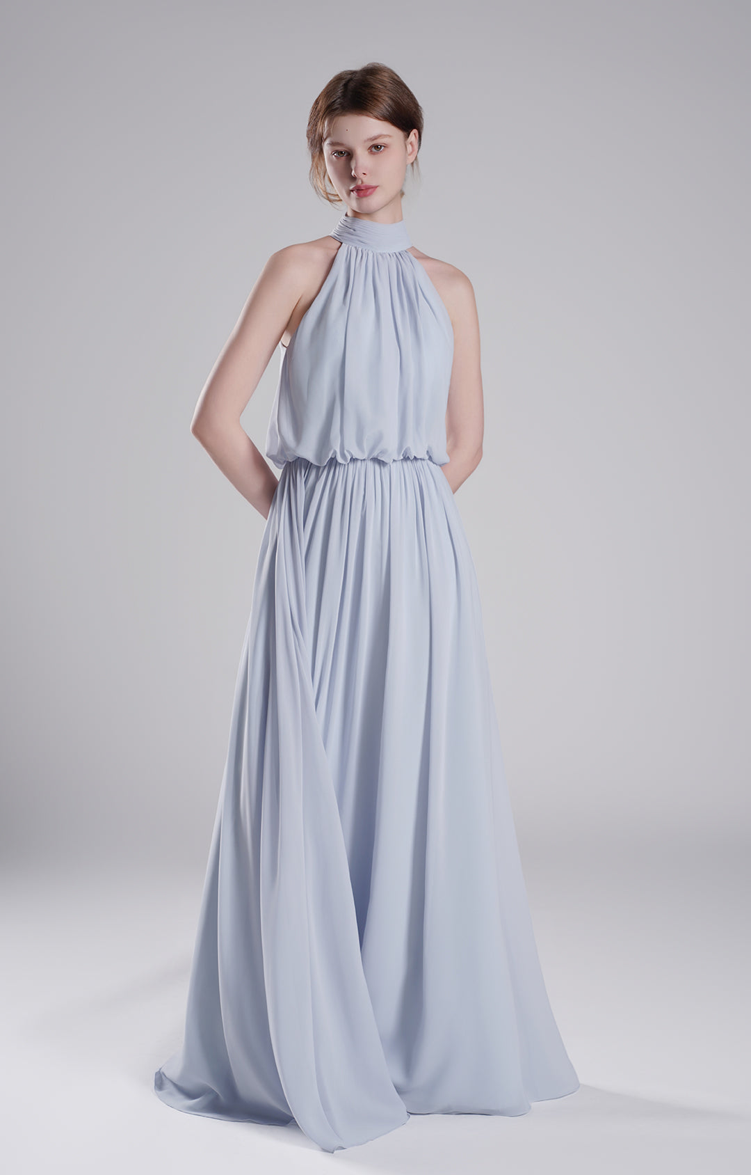 Chiffon A-line Maxi Bridesmaids Dresses(Size 4, various)