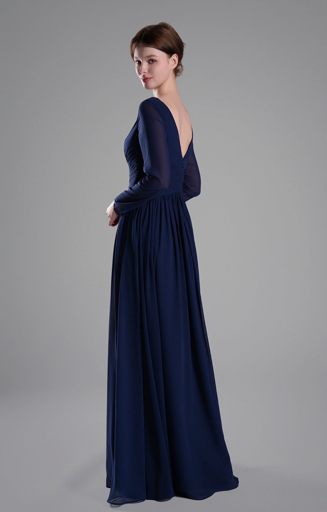 Size 4 Elegant Pleated Flowing Wedding Guests Dresses - #2-Maroon Size 4 Elegant Pleated Flowing Wedding Guests Dresses - #2-Maroon
