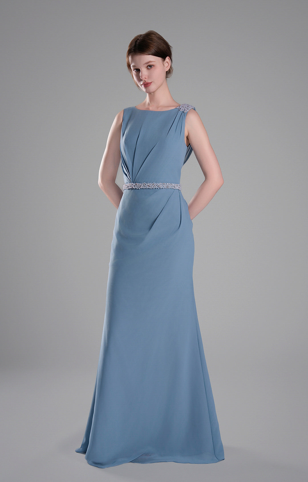 Chiffon A-line Maxi Bridesmaids Dresses(Size 4, various)