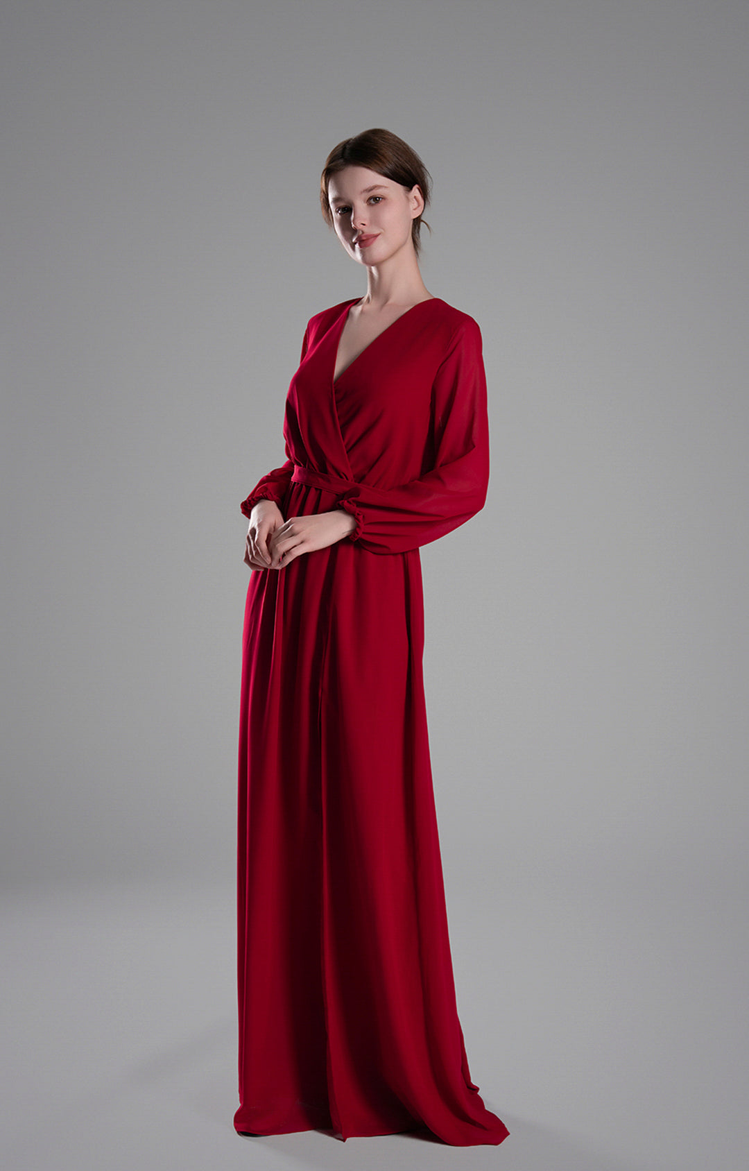 Size 4 Elegant Pleated Flowing Wedding Guests Dresses