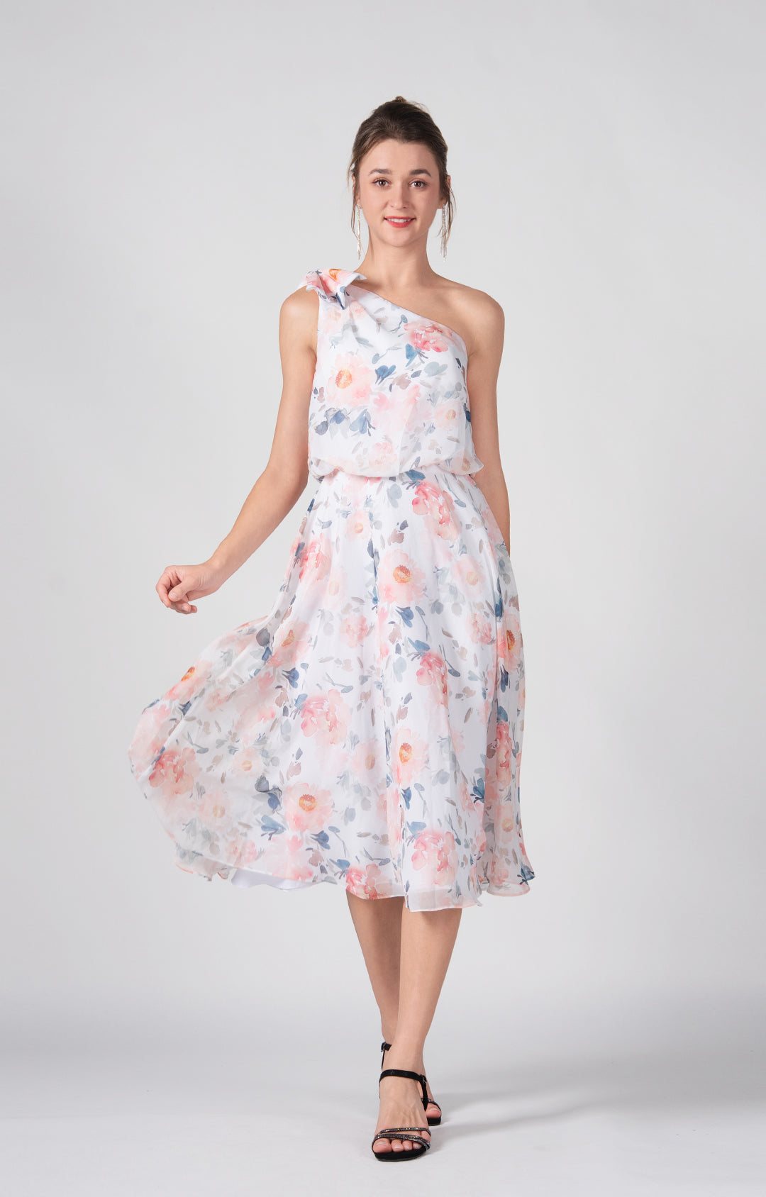 Chiffon Flowy Bridesmaids Short Dresses(Size 4, various style)