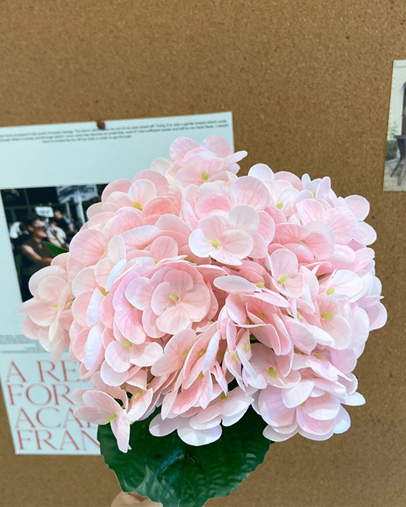 7 Stück künstliche Hortensien Blumenstrauß Dekoration