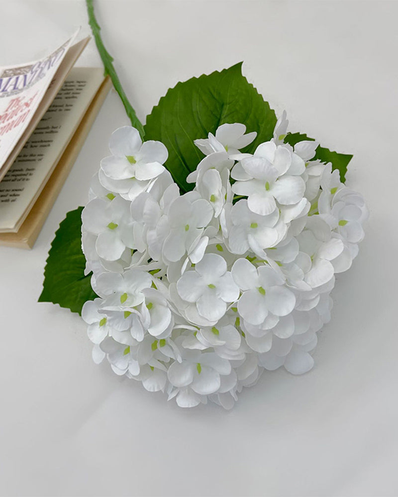 7 Stück künstliche Hortensien Blumenstrauß Dekoration