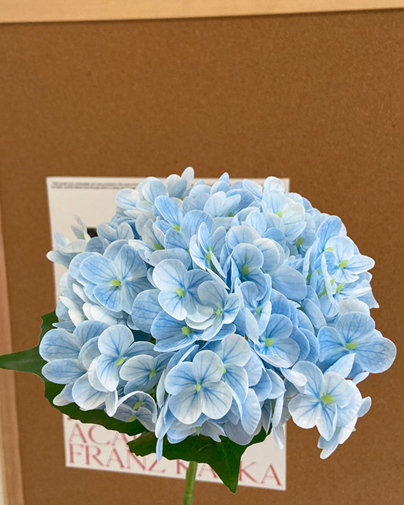 7 Stück künstliche Hortensien Blumenstrauß Dekoration