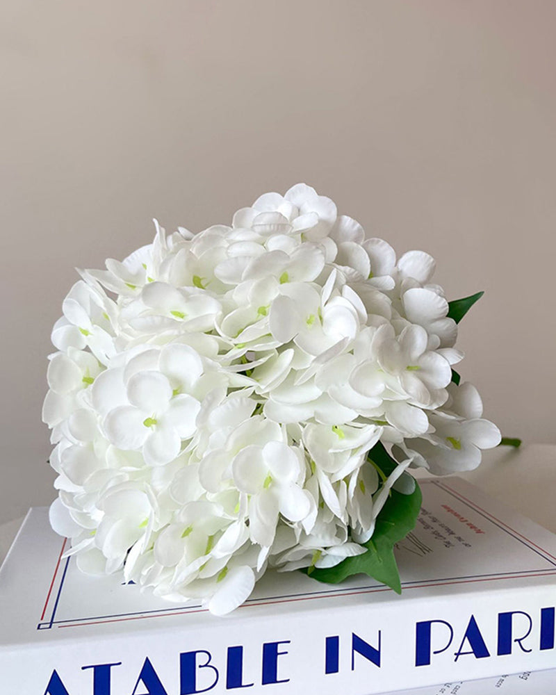 7 Stück künstliche Hortensien Blumenstrauß Dekoration