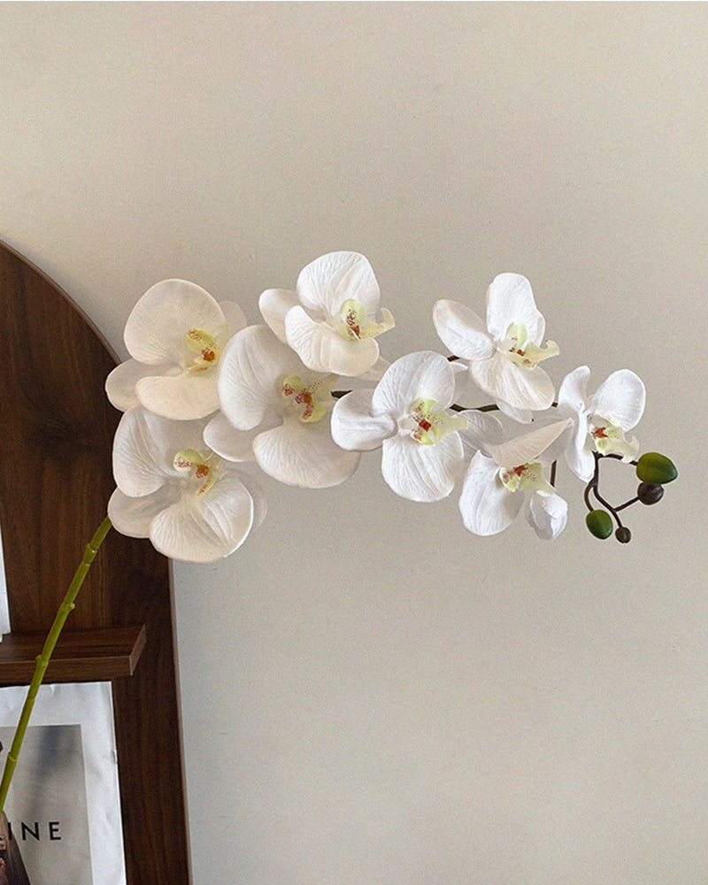 7Pcs Künstliche Phalaenopsis Blume Hochzeit Tisch Bouquet Dekoration