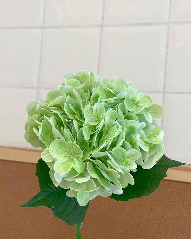 7 Stück künstliche Hortensien Blumenstrauß Dekoration