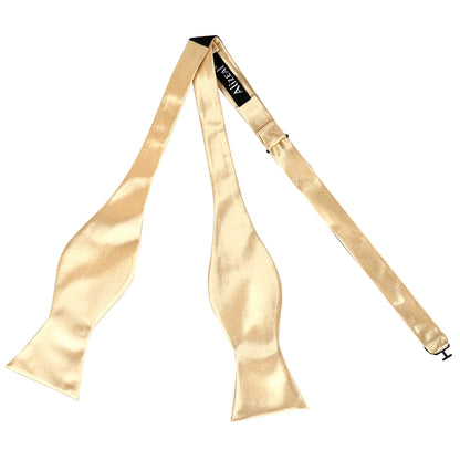 Alizeal Men's Solid Self-tied Bowtie Woven Bowties for Men Tuxedo, 034