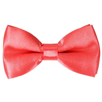 Alizeal Boy's Pre-tied Bow Tie Fancy Plain Adjustable Bow ties #070