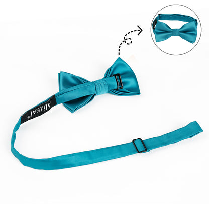 Boy's Adjustable Pre Tied Wedding Party Tuxedo Bow Tie #080
