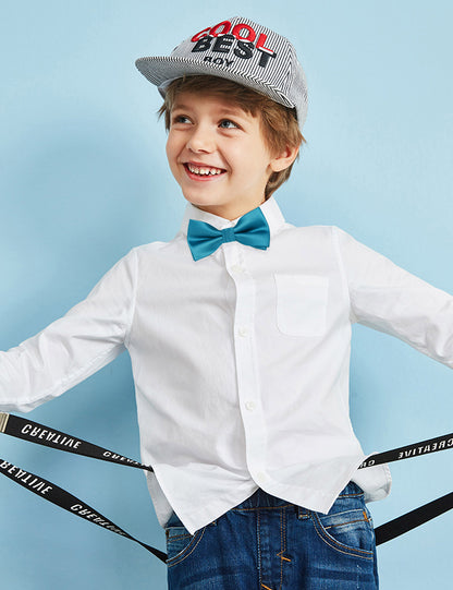 Boy's Adjustable Pre Tied Wedding Party Tuxedo Bow Tie #080