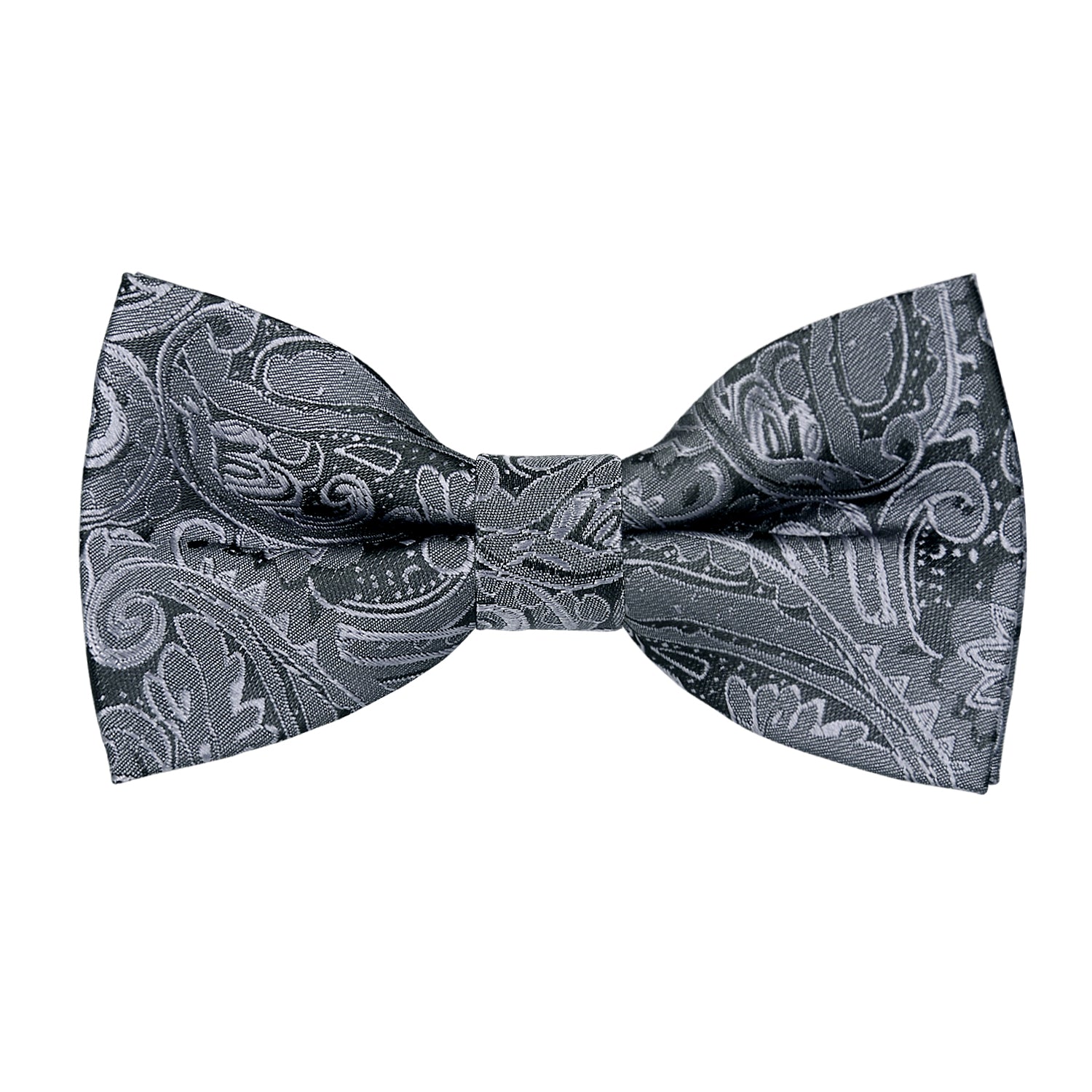 Verstellbare, vorgebundene Paisley-Fliege für Jungen-081 