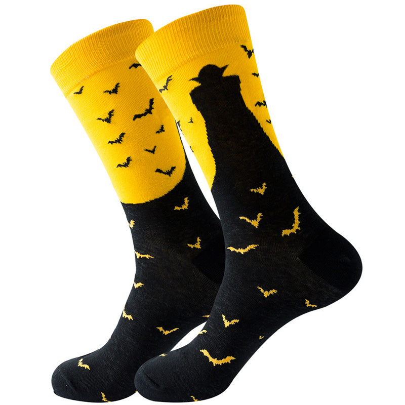 Yellow Bat Socks SC062
