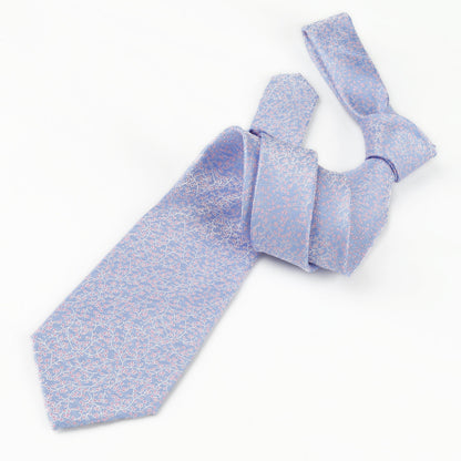 Men's 3.15inches Floral Printed Necktie with Hanky Set, 126