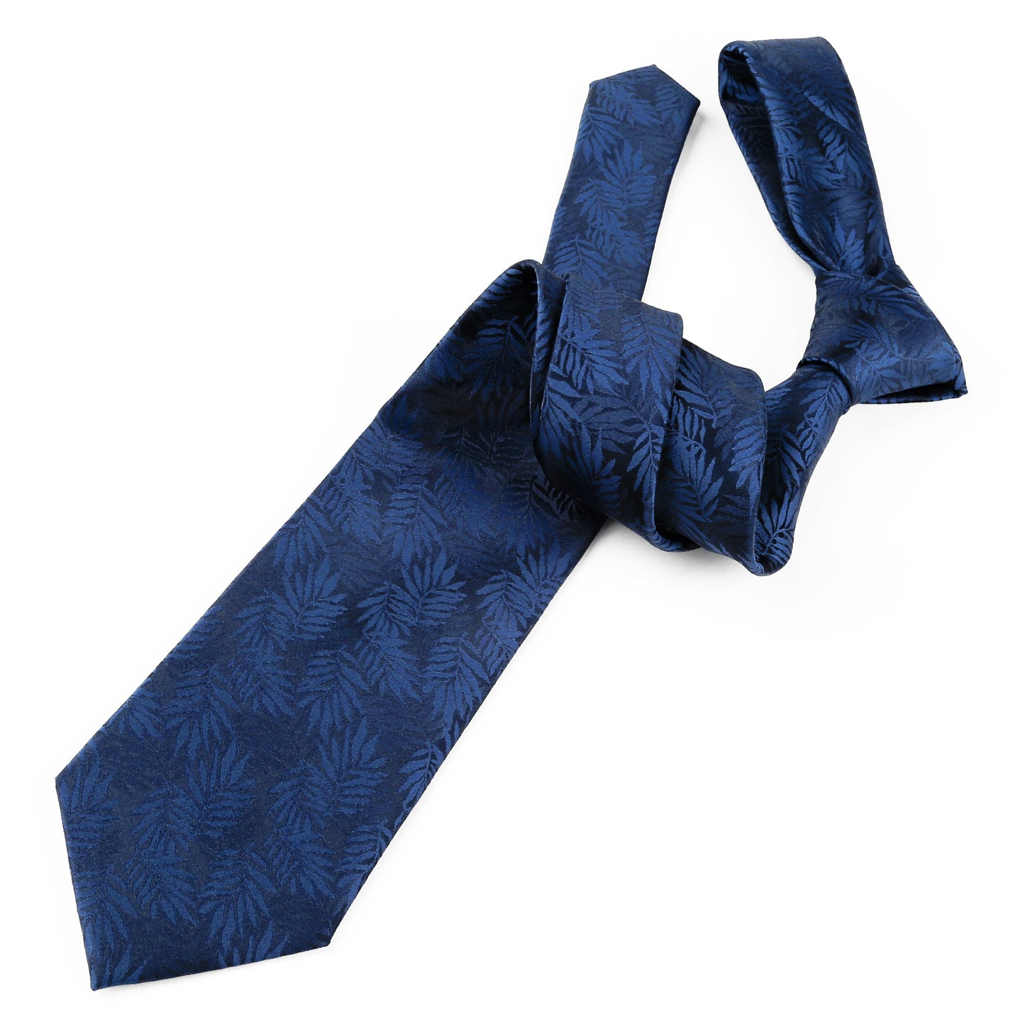 Men‘s Floral Pattern Tie with Pocket Square 3.15inches Self-tied Set, #141