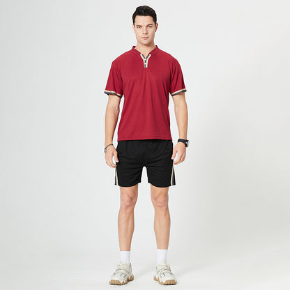 Men's Matching T-shirt and Shorts Set SS015