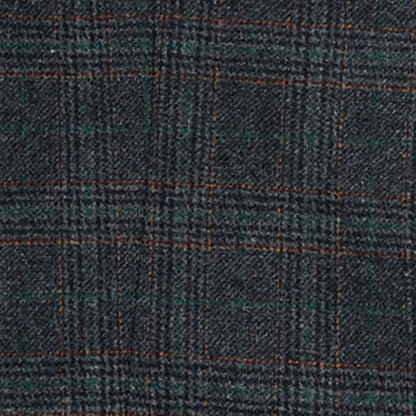 Mens Plaid Tweed Business Suit Vest Regular Fit Tuxedo Waistcoat, 193-Dark Teal