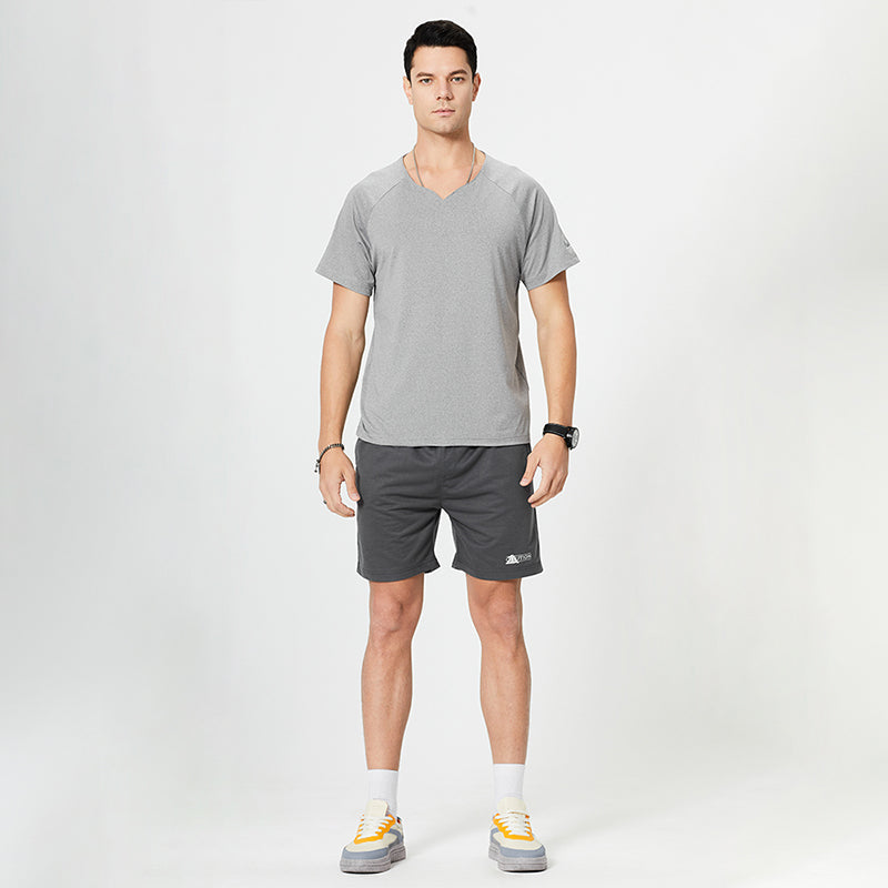 Men's Sportswear Two Piece T-shirt and Shorts Set SS017