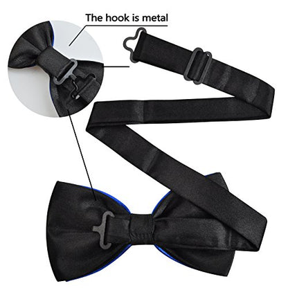Men's Bow Tie Fancy Adjustable Pre Tied Wedding Party Bow Ties, 029
