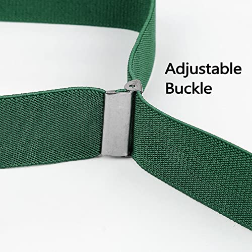 Men's 3.5cm Y-Back Adjustable Suspender and Bowtie Set, BD080