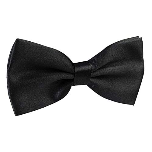 Alizeal Men's Pre-Tied Tuxedo Bow Tie Shinny Formal Wear Accessory, 024