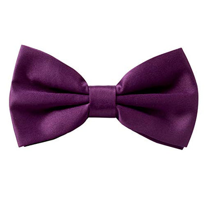 Alizeal Men's Pre-Tied Tuxedo Bow Tie Shinny Formal Wear Accessory, 024