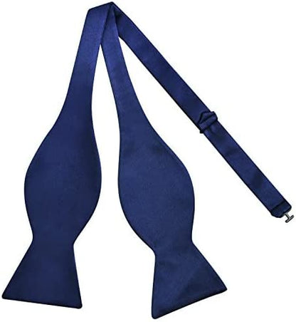 Alizeal Men's Solid Self-tied Bowtie Woven Bowties for Men Tuxedo, 034