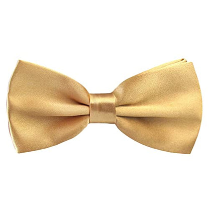 Alizeal Men's Pre-Tied Tuxedo Bow Tie Shinny Formal Wear Accessory, 024