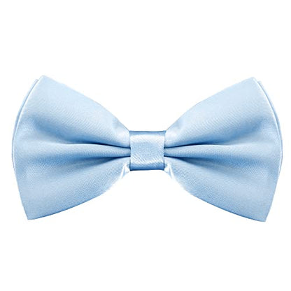 Alizeal Men's Pre-Tied Tuxedo Bow Tie Shinny Formal Wear Accessory, 024